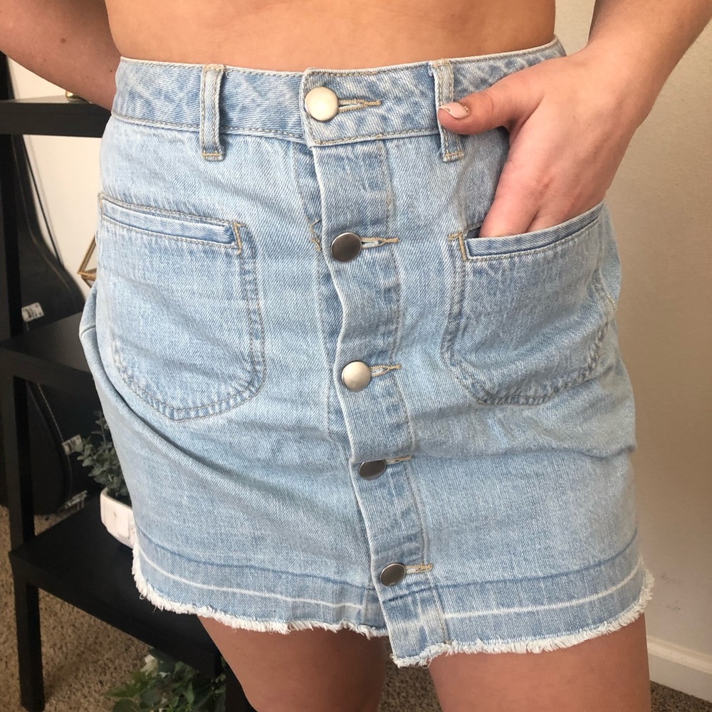Denim skirt